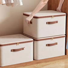 Foldable Clothes Storage Box Closet Organizer...