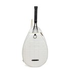 Quilted Neoprene Tennis Racket Case for Badminton Pickleball Paddle Bag