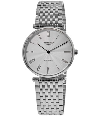 New Longines La Grande Classique Automatic Silver Unisex Watch L4.918.4.71.6
