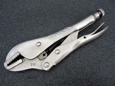 Vintage Petersen Vise Grip 7R Straight Jaw Locking Pliers Dewitt USA