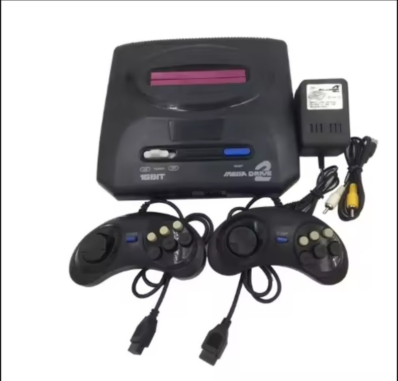 Sega Mega Drive 2 BRAND NEW 16 BIT Console New + cartridge streets of rage 2