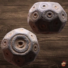 Medieval Islamic weight - Bronze - Half Uqiyyah / 2 dirhams (13.95 g) @a981