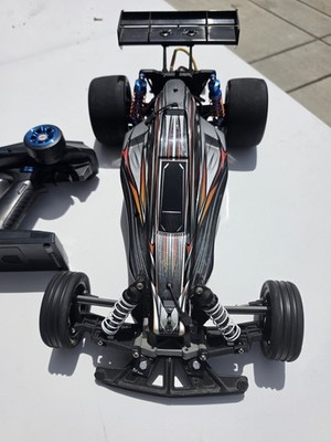 Traxxas Extended Drag Bandit. 2 Wheel Drive Brushless RC Car. Custom Body. Fast