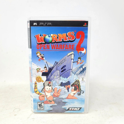 Worms 2 Open Warfare PSP (PlayStation Portable) CIB Complete Tested Working