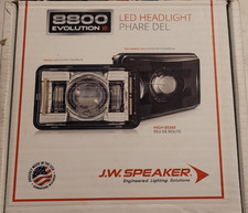 New Jw Speaker Led High Beam Headlights 4 X 6 Non Heated Chrome Bezel