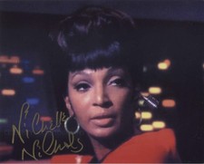 NICHELLE NICHOLS - Star Trek GENUINE SIGNED AUTOGRAPH