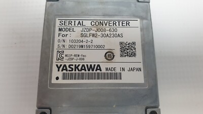 Yaskawa Serial Converter JZDP-J008-630 for SGLFW2-30A230AS, Used