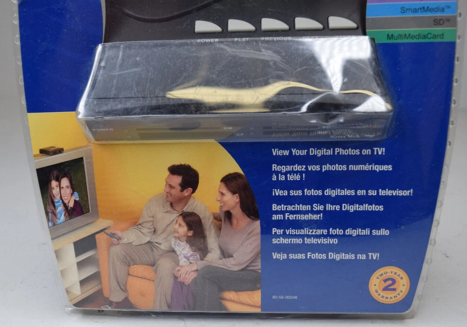 SanDisk Digital Photo Viewer Card Reader for TV/SDV1-A NEW Sealed with REMOTE  - Image 3 of 4