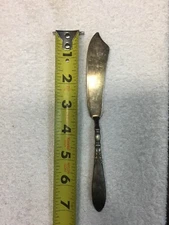 1847 Rogers Bros Silverplate Serving Butter Knife Spreader Vintage
