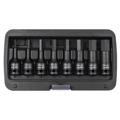 AIR Impact Hex Allen KEY SOCKET Bit Set 1/2 Drive 5mm 19mm LENGTH 78mm ...