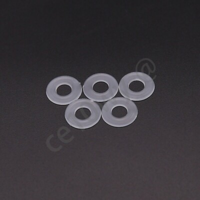 #ad M2 M3 M4 M5 M6 M8 M10 M12 M16 M20 Clear Nylon Plastic Washers Fit Bolts amp; Screw $53.11