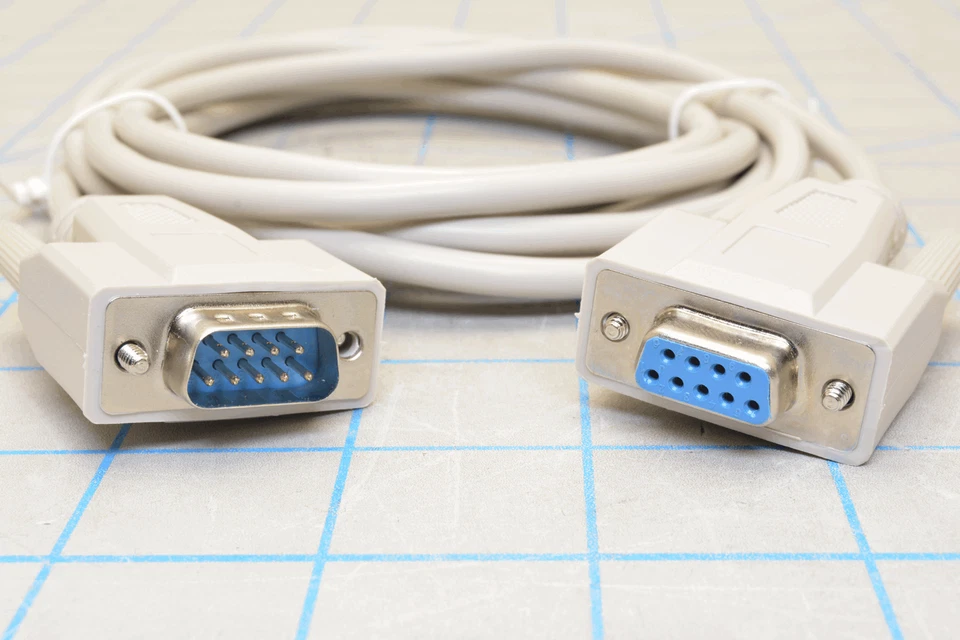 03-147886-00(LOT OF 5) / CABLE ASSY, DE-9PS TO DE-9P.3M / NOVELLUS - Image 3 of 4