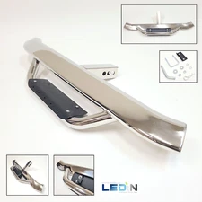 For 2" Receiver Truck Heavy Duty Tow Hitch Step Bar Guard Drop Step Slant Chrome