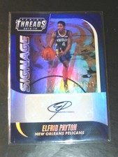2018-19 PANINI THREADS PREMIUM ELFRID PAYTON AUTO SIGNED SIGNAGE #D/100