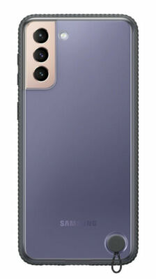 Samsung Clear Protective Cover for Galaxy S21+ 5G - Black