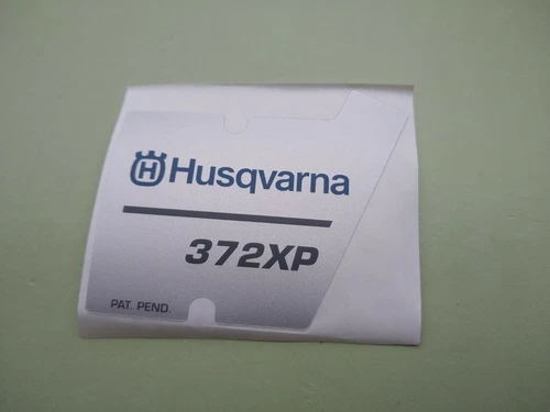 HUSQVARNA RECOIL STARTER DECAL FITS 372XP SAWS 537230201 OEM