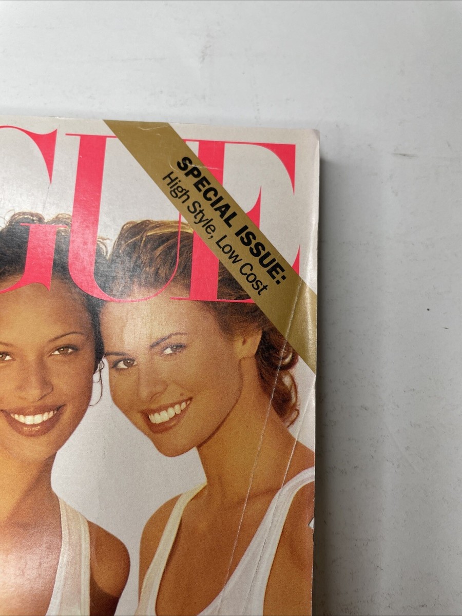 1994 APRIL VOGUE MAGAZINE - BRIDGET HALL, BRANDI, NIKI TAYLOR - | eBay