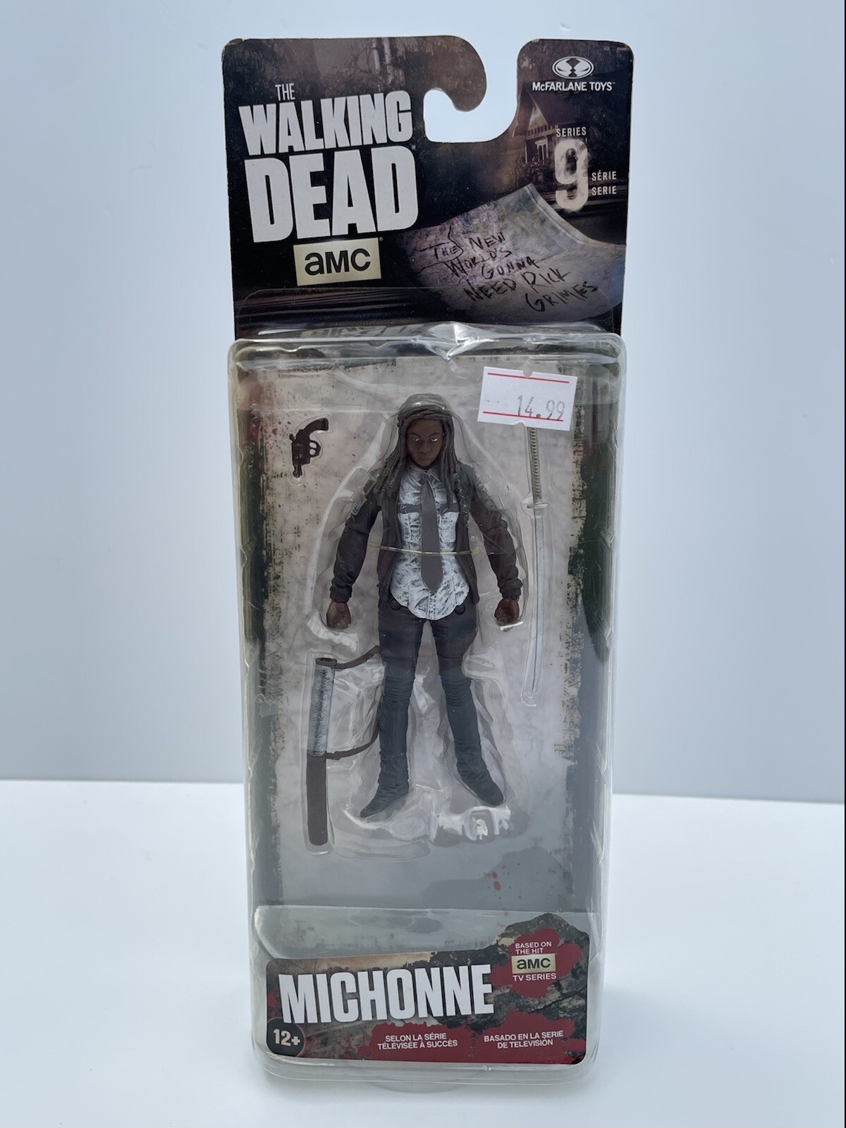 McFarlane Walking Dead Series 9 Michonne 5-Inch Action Figure New