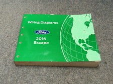2016 Ford Escape Electrical Wiring Diagrams Service Manual