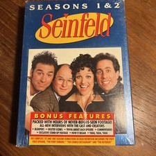 Seinfeld:The Complete 1st First and 2nd Second Seasons DVD SEALED BONUS FEATURES