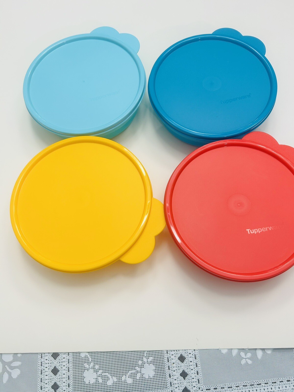 Tupperware Impressions Microwave Cereal Bowls (Set of 4) 2415