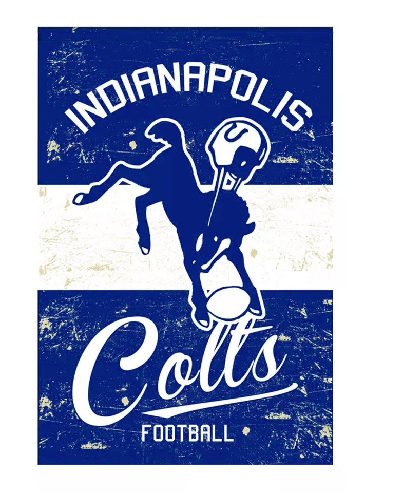 NFL Indianapolis Colts 28x44 Heavy Duty Team Flag  
