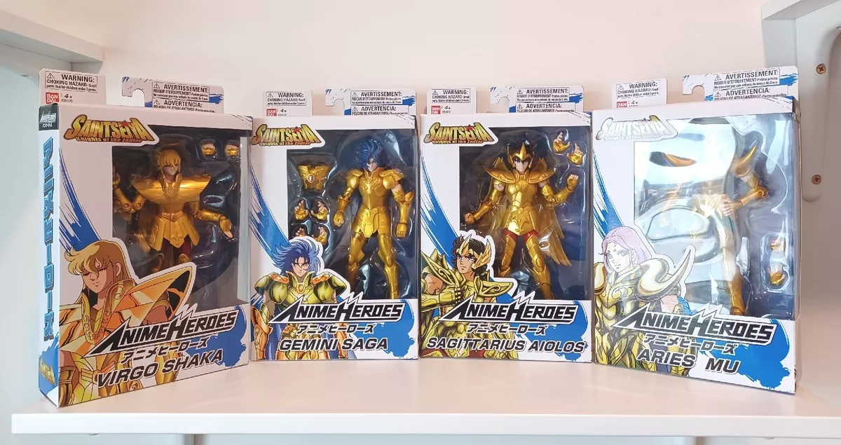 Bandai Saint Seiya Zodiac 12 Constellations Gold Saints Mini Figure set of  12