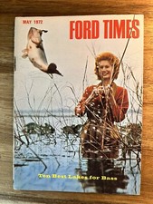 Ford Times Magazine May 1972 10 Best Lakes Bass Fishing High Sierra Back Country