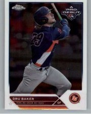2023 Topps Pro Debut Chrome MiLB Baseball Base Singles (Pick Your Cards)