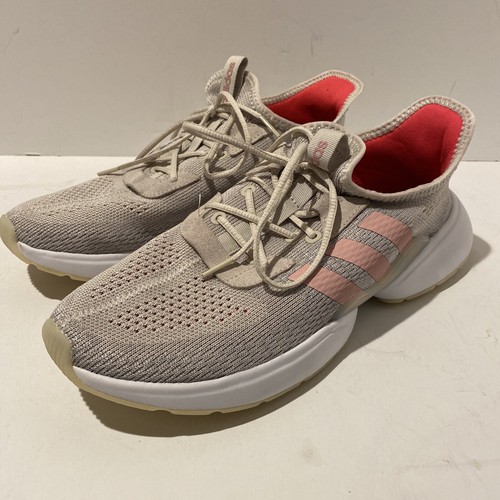 Adidas Mavia X Trainers women's size 10 running shoes sneakers Grey Pink - Picture 7 of 10