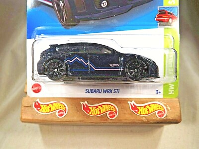 2022 Hot Wheels #67 HW Hatchbacks 4/5 SUBARU WRX STI Black w/Black