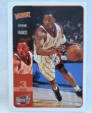2000-01 Upper Deck Victory #73 Steve Francis Houston Rockets Basketball Card 