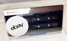 Wusthof Gourmet Three Piece Paring Knife Set BRAND NEW IN SEALED BOX