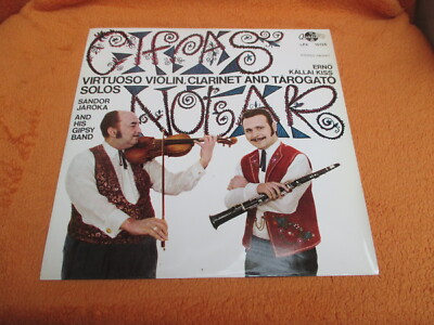 LP Cifrás Nóták-Virtuoso Violin, Clarinet And Tárogató:Erno Kállai Kiss, Ungarn 