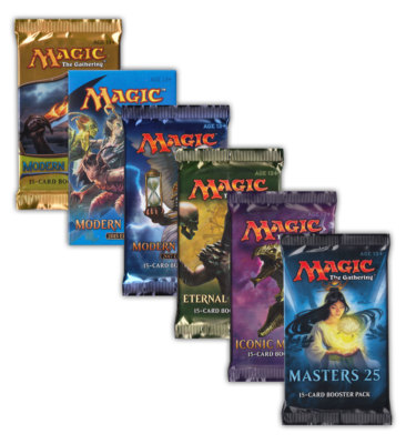 Magic the Gathering Masters Booster Modern 2015 2017 Eternal Ultimate Masters 25