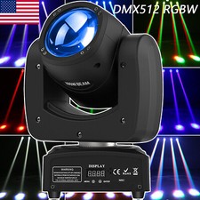 150W RGBW DMX LED Stage Lighting Moving Head Beam DJ Club Party Disco Spot US