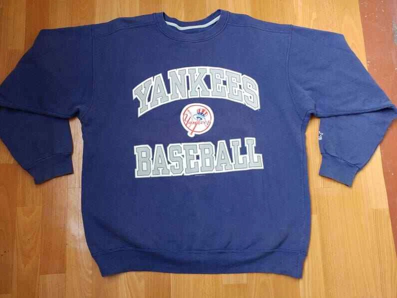 MLB New York Yankees sweatshirt, vintage Starter, baseball 90s hip-hop size  XL