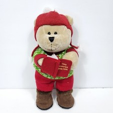 Starbucks Bearista Bear Plush Holiday The Mouse Writer 2010 97th Edition Stuffed