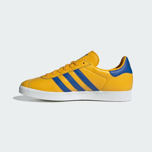 Adidas Gazelle Tigre Originals Men's Shoes Yellow Blue Sz11.5 IG6432 - Picture 5 of 8