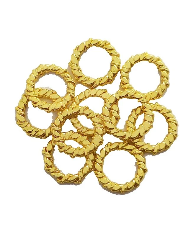 Gold Jewelry Making Jump Rings & Split Rings