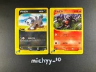 2 SET! Houndour 069/092 & 018/092 1st Ed Town On No Map E2 Japanese Pokemon
