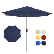 Shade Your Entire Patio - 9Ft UV Resistant Market Umbrella