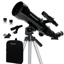 Celestron Travel Scope 70mm Beginner Portable Telescope with Backpack