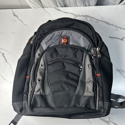 Swiss Gear Heavy Duty Black Backpack With Omni Protect Laptop Compartment 