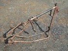 1952 Royal Enfield J2 twinport 500cc motorcycle frame