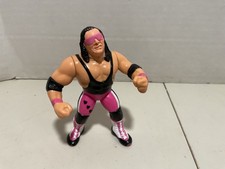 WWF Bret Hit man Hart HASBRO SERIES 4 WWE WCW AEW TNA Wrestling Figure