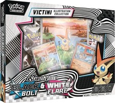 Pokemon TCG Scarlet & Violet 10.5 Unova Victini Illustration Collection - 4 Pack