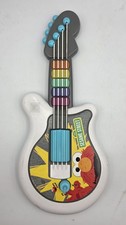   Playskool Sesame Street Let's Rock Elmo Play Toy Guitar Tested and Working 
