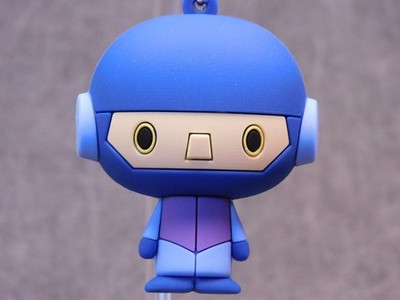 Scooby-Doo NEW * Charlie Robot Clip - Chase * Blind Bag Series 2 Key Monogram