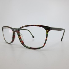 Lisa Loeb Eyewear Green Flash 203 Pine Wine Frames 56-16-140 Eyeglasses